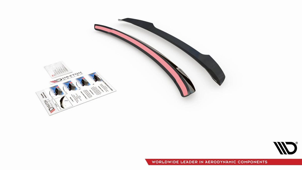 Heckspoiler Lippe passend für Mercedes C Kombi S205 schwarz Hochglanz