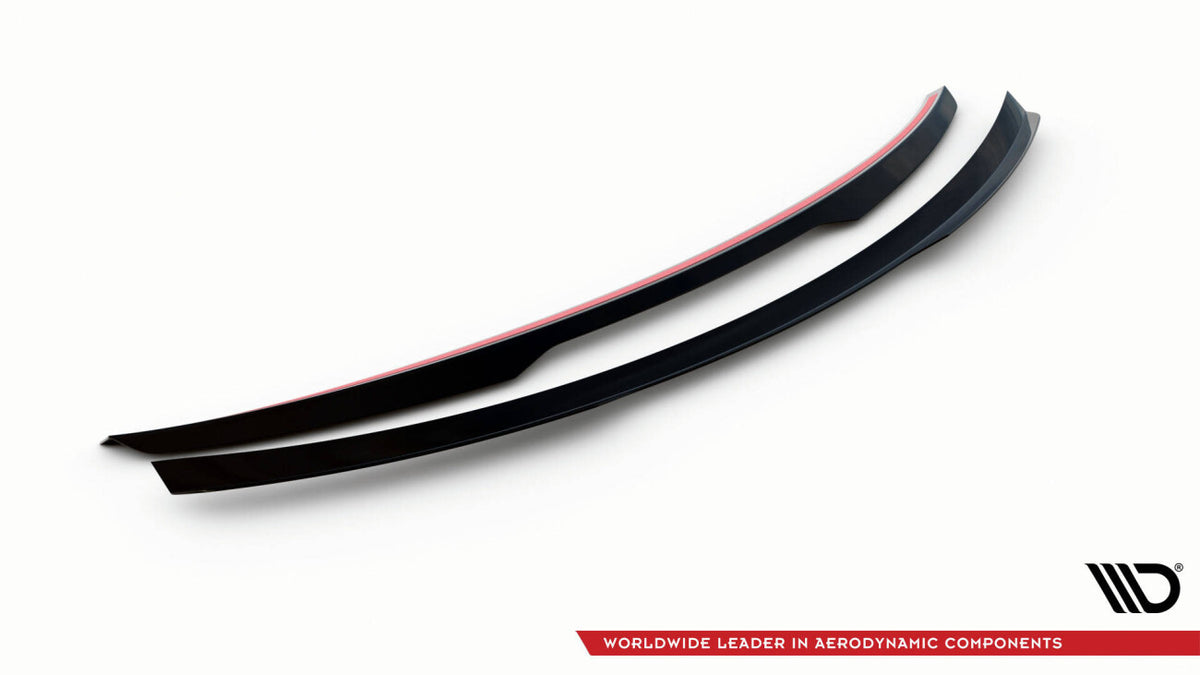 Heckspoiler Lippe passend für Mercedes GLE Coupe 43 AMG / AMG-Line C292 schwarz Hochglanz