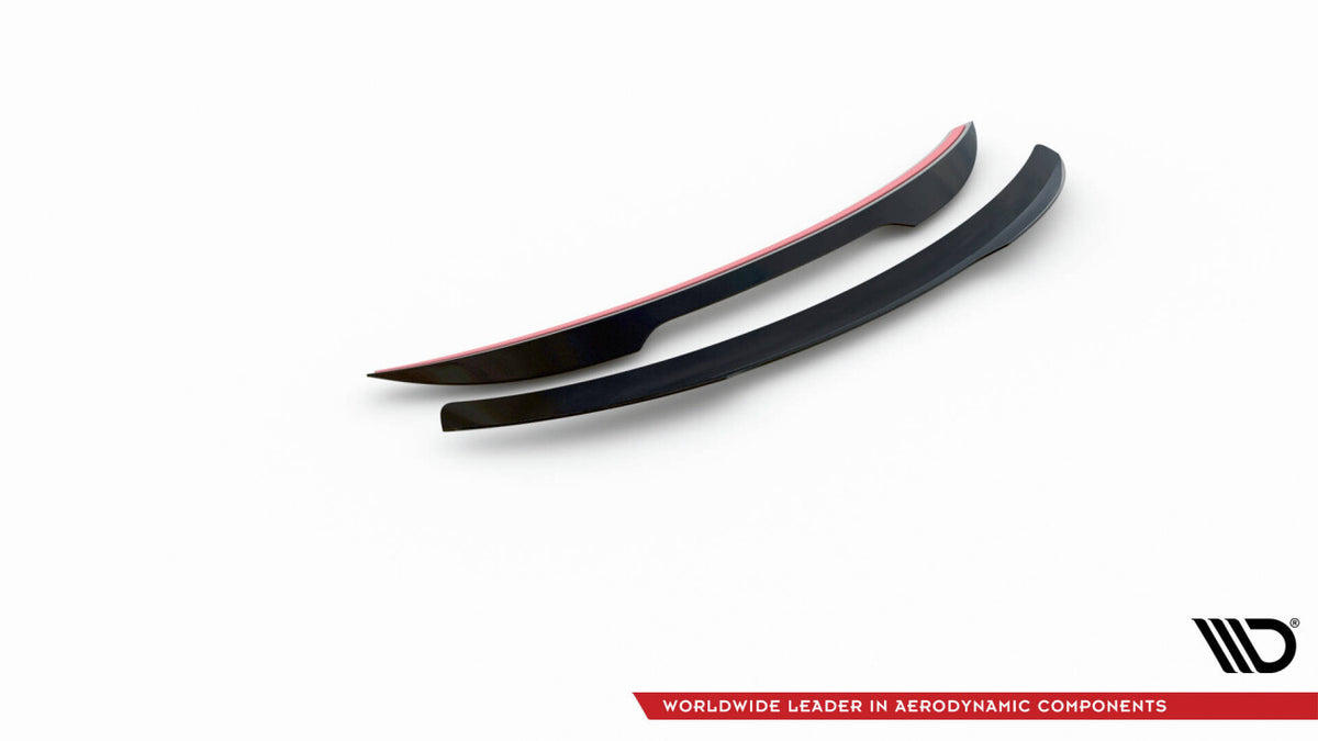 Heckspoiler Lippe passend für Mini Cooper Countryman R60 FL schwarz Hochglanz