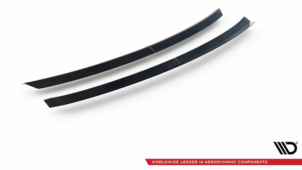 Heckspoiler Lippe passend für Porsche Panamera GTS / Panamera E-Hybrid / Panamera Turbo S E-Hybrid 971 schwarz Hochglanz
