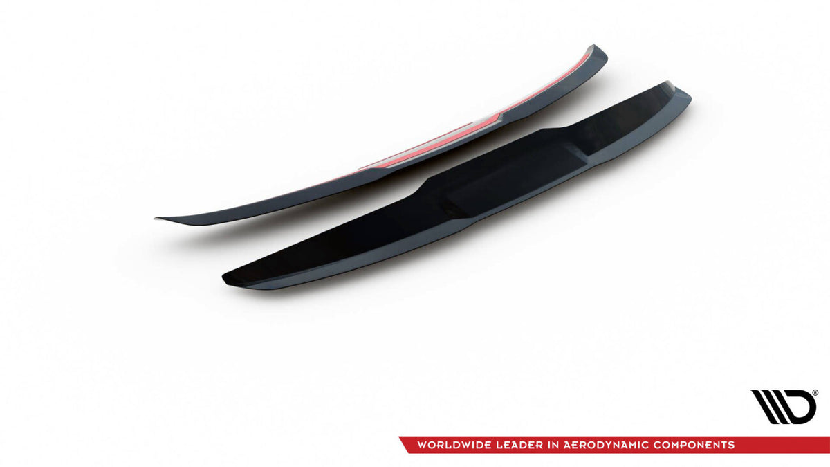Heckspoiler Lippe passend für Seat Ibiza 4 SportCoupe (vor FL) schwarz Hochglanz