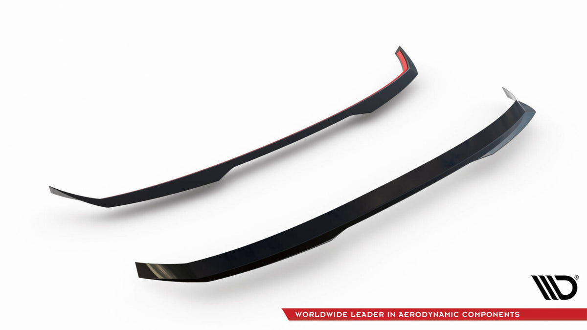 Heckspoiler Lippe passend für Skoda Fabia Mk4 schwarz Hochglanz