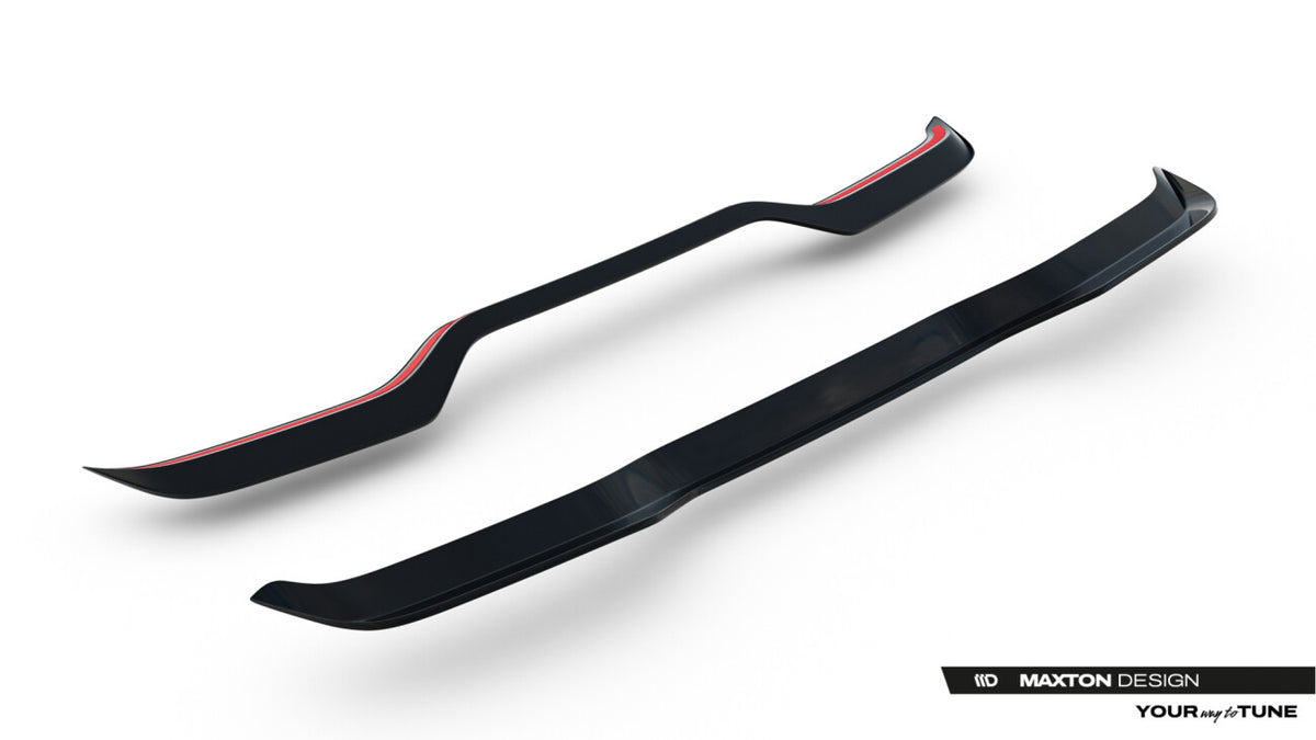 Heckspoiler Lippe passend für Toyota C-HR Mk2 schwarz Hochglanz