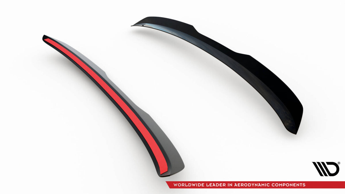 Heckspoiler Lippe passend für VW Golf 6 GTI / R schwarz Hochglanz