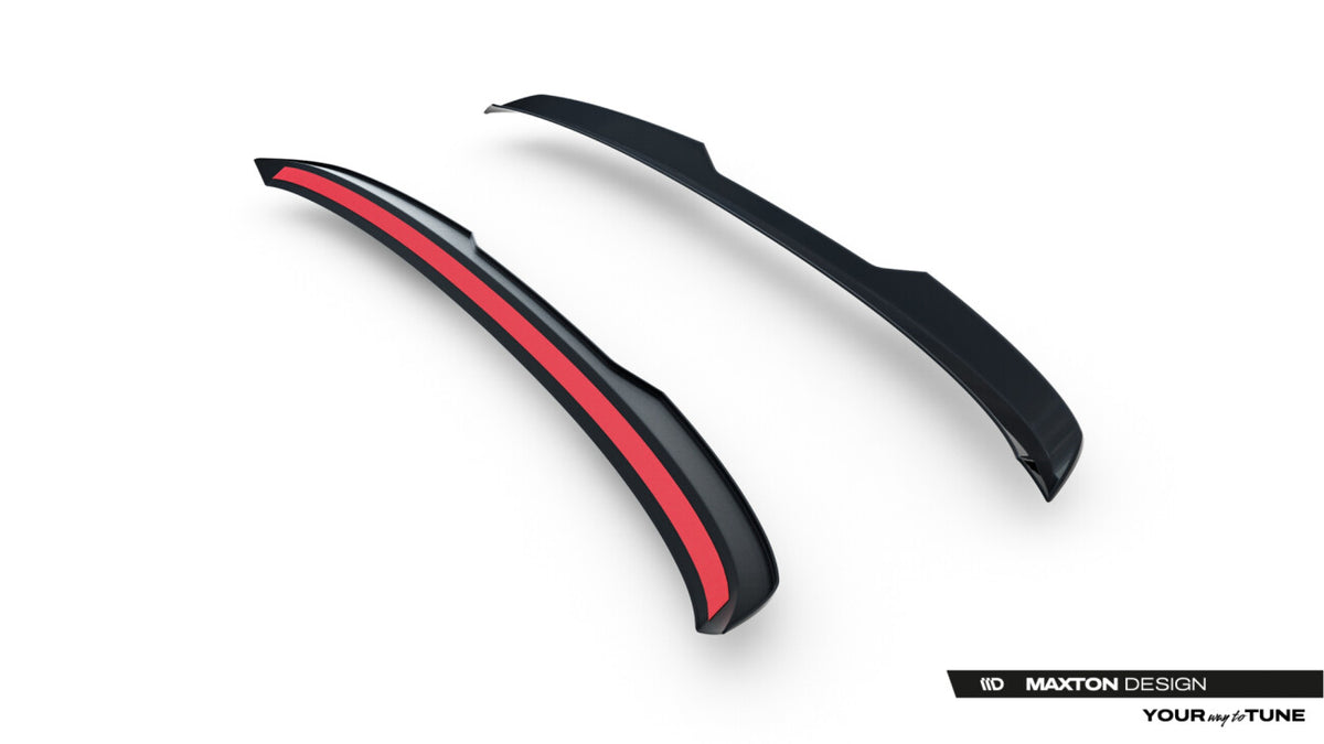 Heckspoiler Lippe passend für VW Golf R Variant Mk8 / Mk8 FL schwarz Hochglanz