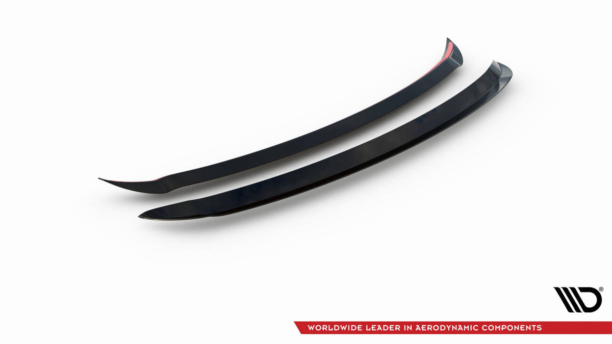 Heckspoiler Lippe V.1 passend für Toyota Yaris Mk4 schwarz Hochglanz