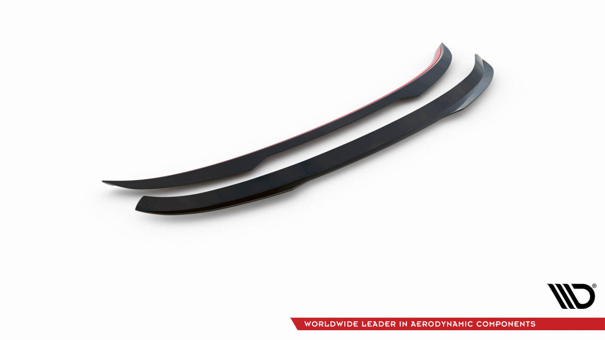 Heckspoiler Lippe V.2 passend für Toyota Yaris Mk4 schwarz Hochglanz