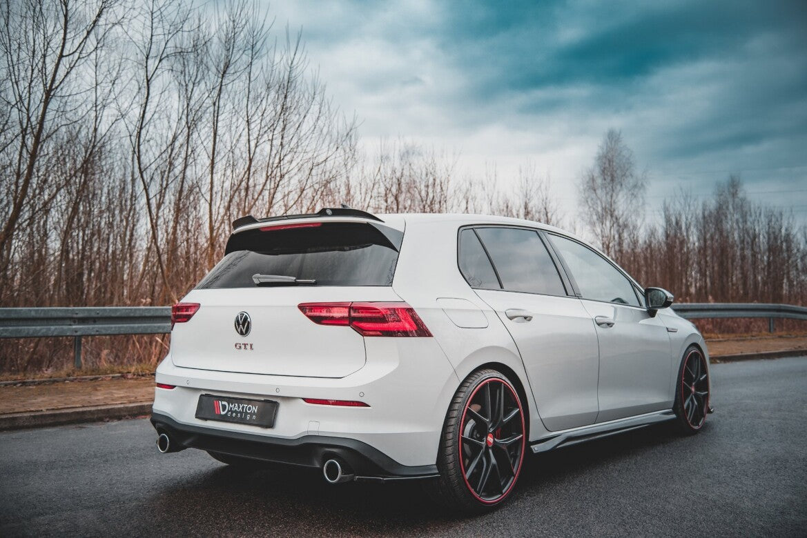 Heckspoiler Lippe V.2 passend für VW Golf GTI / GTE / GTD / R-Line / R Mk8 schwarz Hochglanz