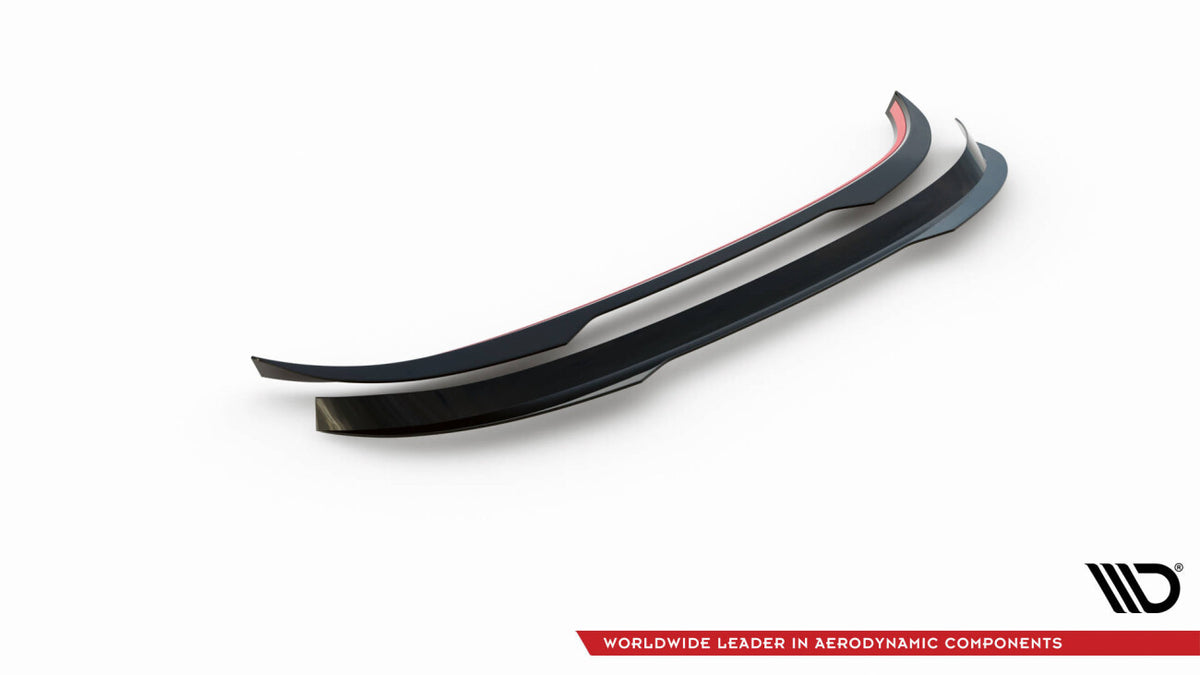 Heckspoiler Lippe V.2 passend für VW Scirocco Mk3 schwarz Hochglanz