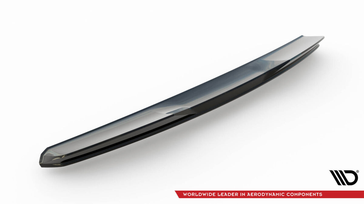Heckspoiler oben 3D passend für Audi Q8 / SQ8 / Q8 S-Line Mk1 schwarz Hochglanz