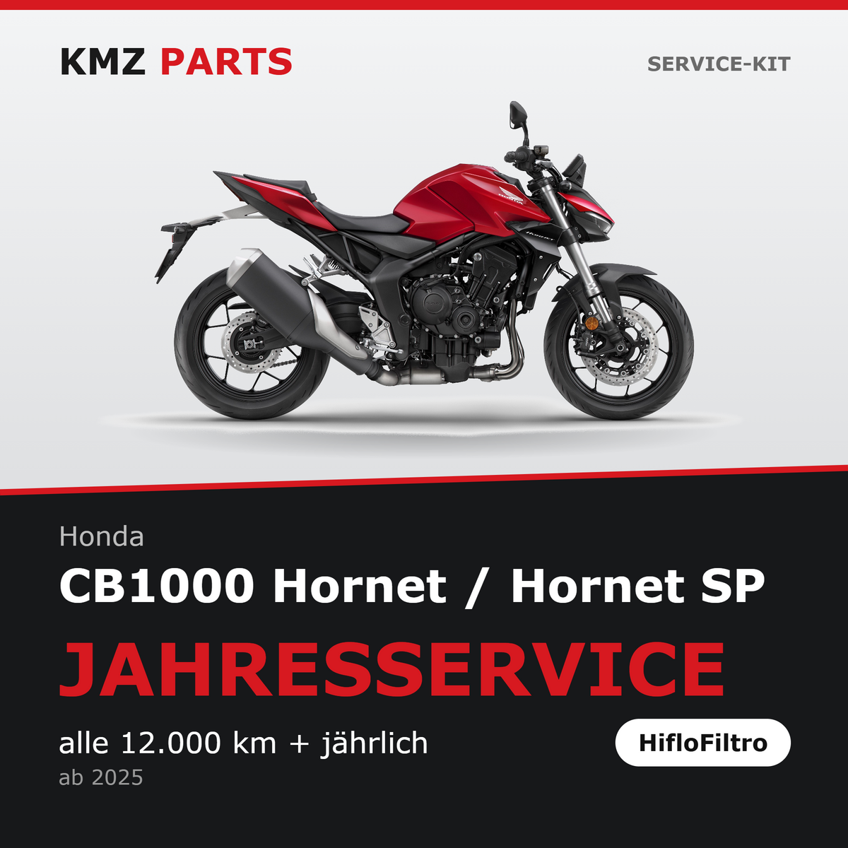 Honda CB1000 Hornet / Hornet SP Service-Kit – Jahresservice