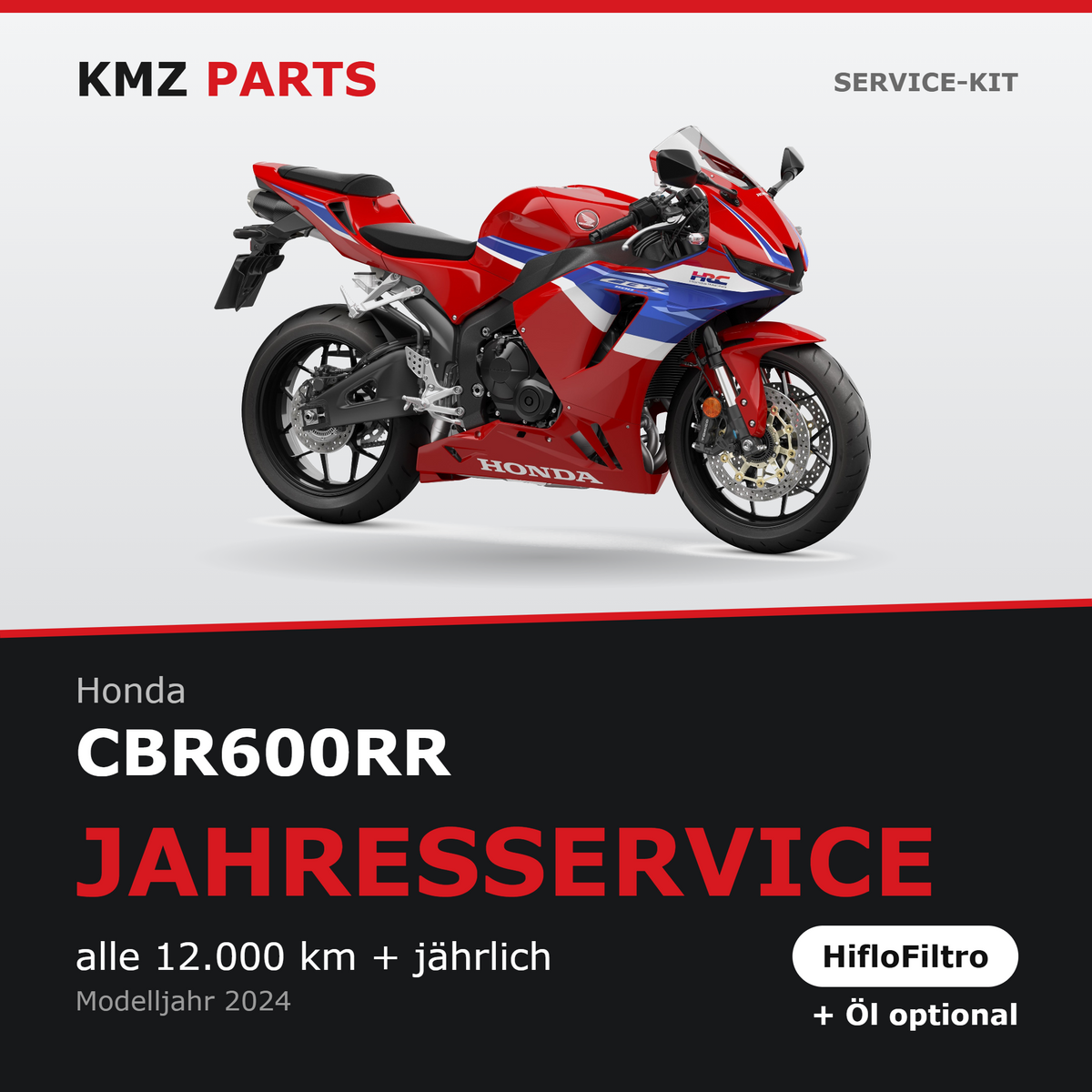 Honda CBR600RR Service-Kit – Jahresservice