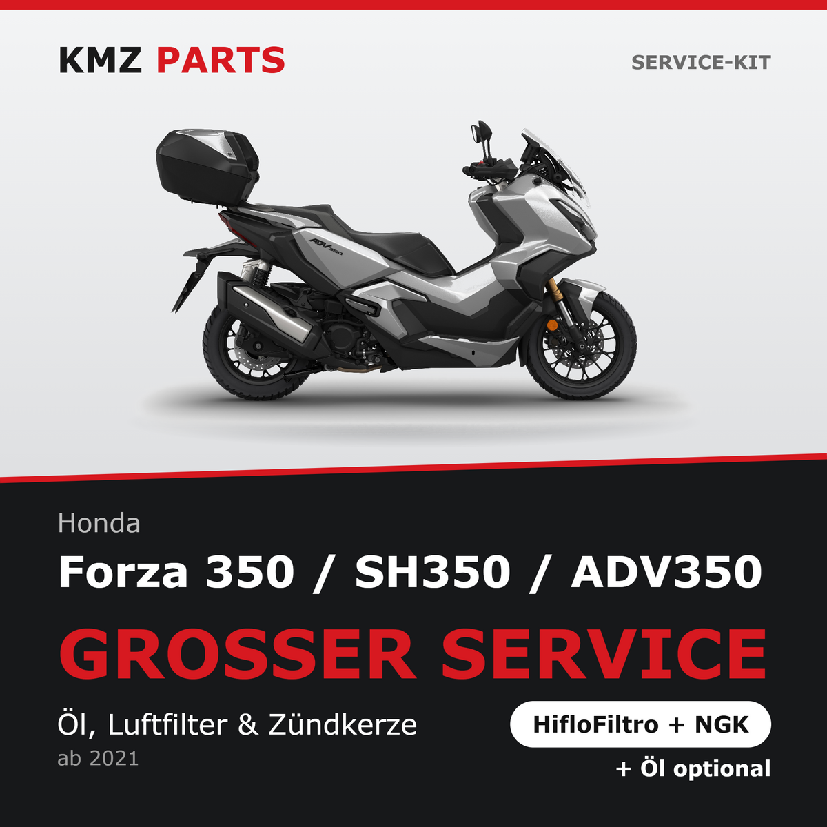 Honda Forza 350 / SH350 / ADV350 Service-Kit – Großer Service