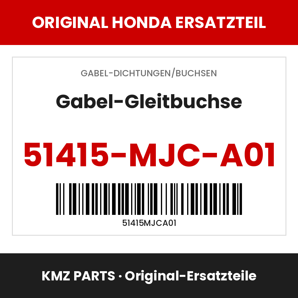 Honda Original Gabel-Gleitbuchse 51415-MJC-A01
