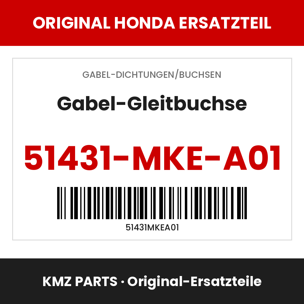 Honda Original Gabel-Gleitbuchse 51431-MKE-A01
