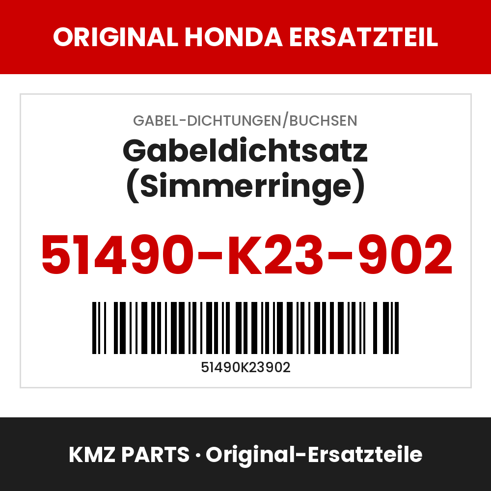 Honda Original Gabeldichtsatz (Simmerringe) 51490-K23-902