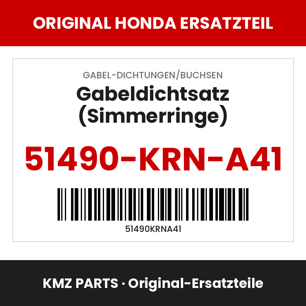 Honda Original Gabeldichtsatz (Simmerringe) 51490-KRN-A41