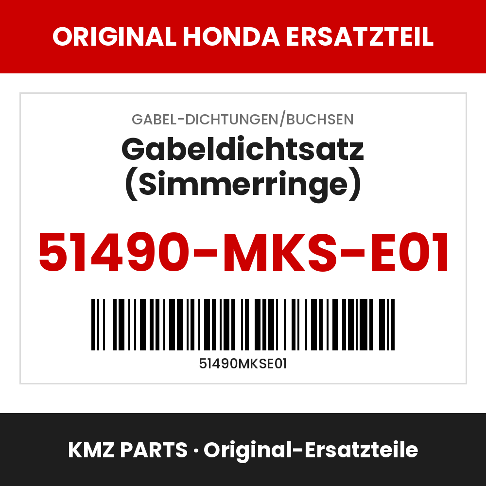 Honda Original Gabeldichtsatz (Simmerringe) 51490-MKS-E01