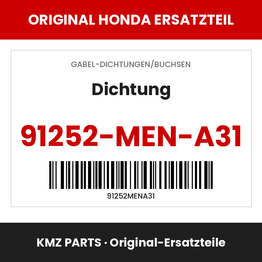 Honda Original Dichtung 91252-MEN-A31