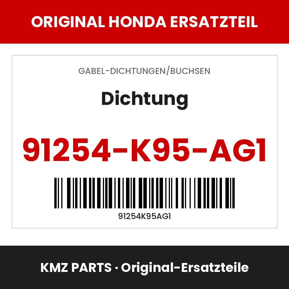 Honda Original Dichtung 91254-K95-AG1