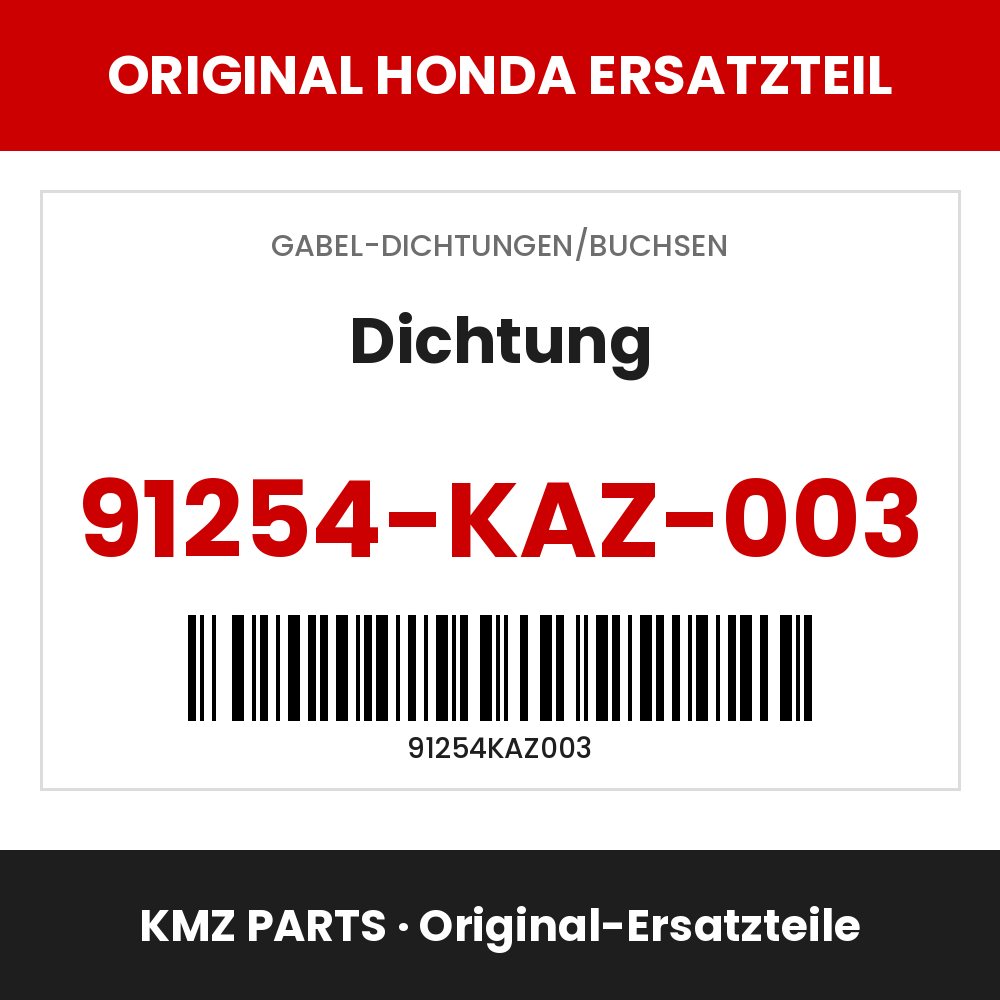 Honda Original Dichtung 91254-KAZ-003