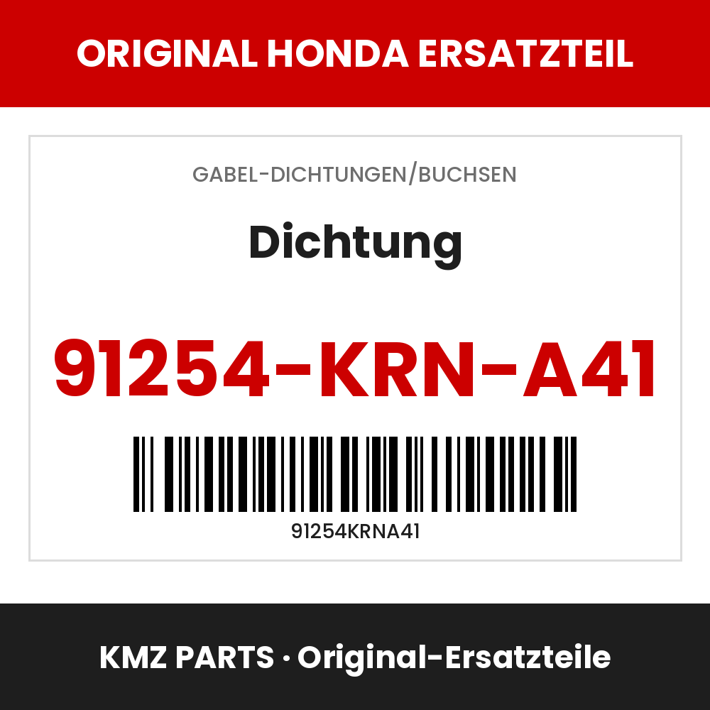 Honda Original Dichtung 91254-KRN-A41