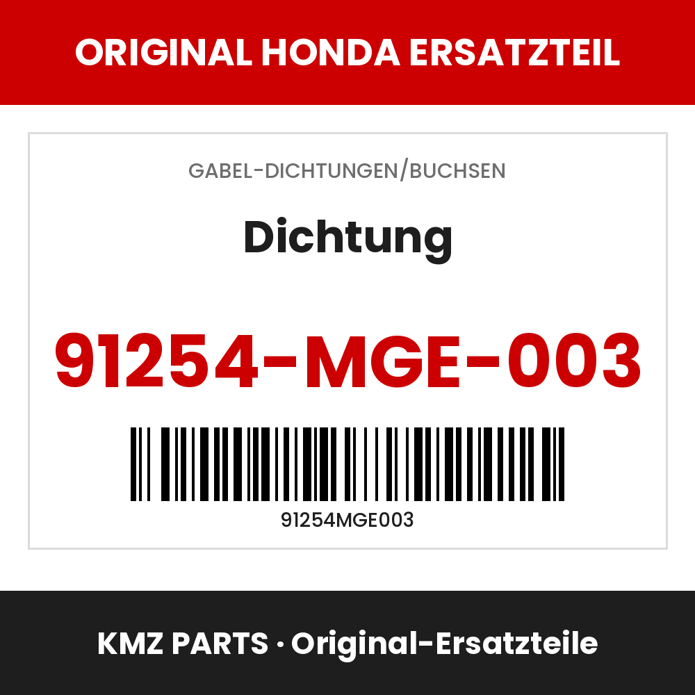 Honda Original Dichtung 91254-MGE-003
