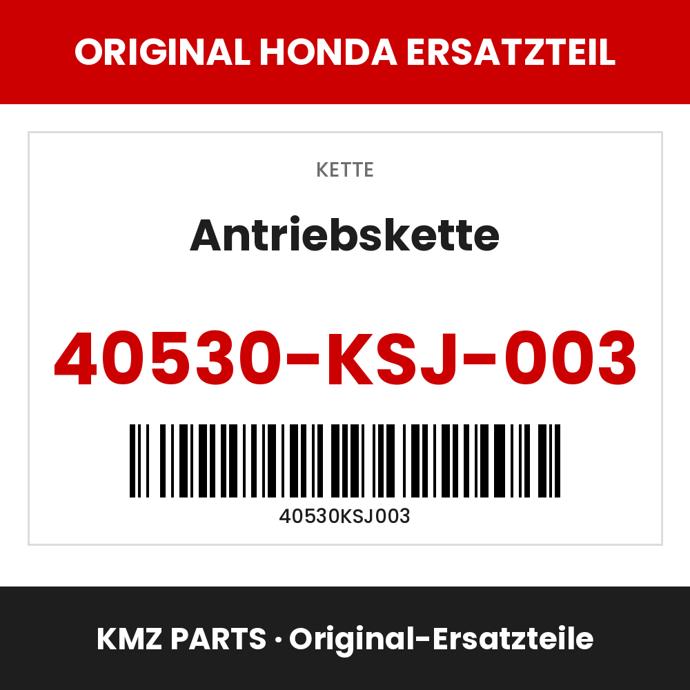 Honda Original Antriebskette 40530-KSJ-003