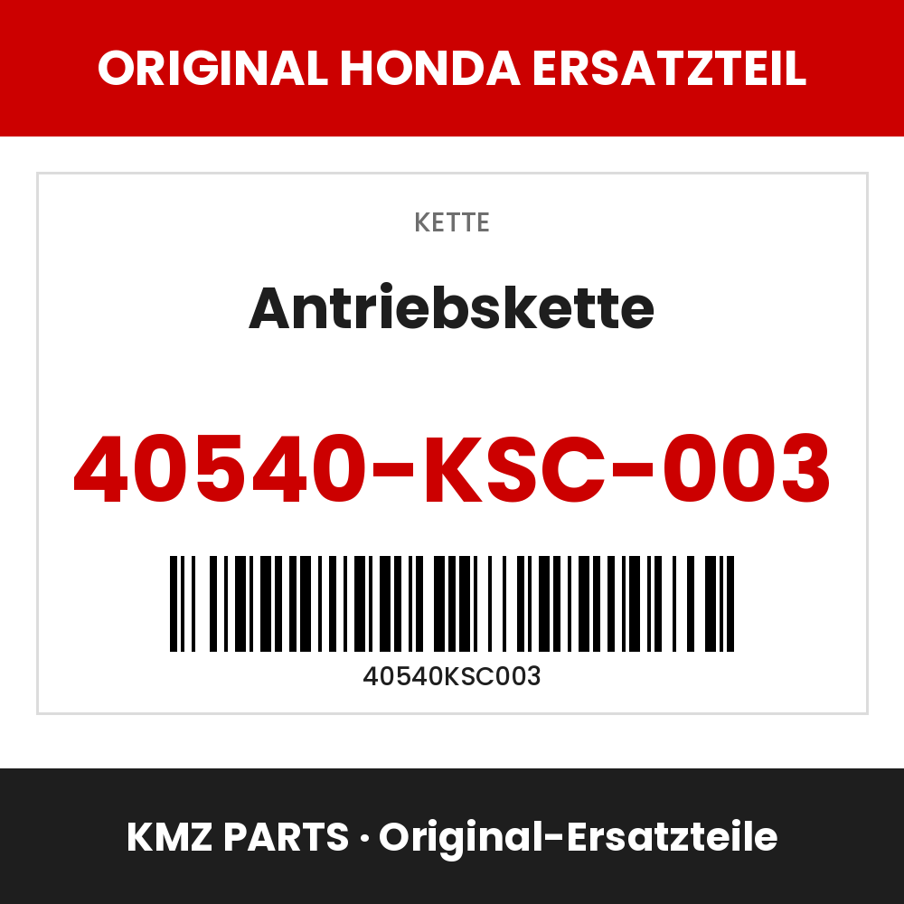 Honda Original Antriebskette 40540-KSC-003