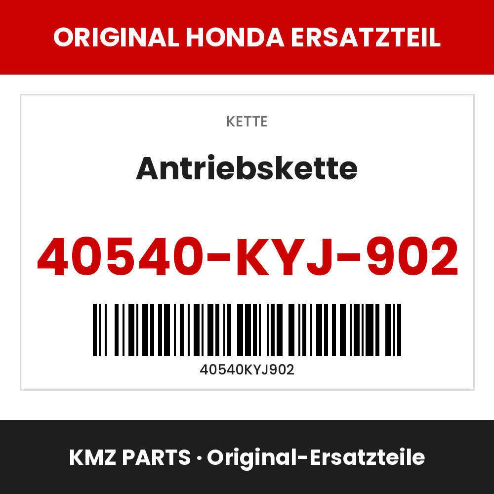 Honda Original Antriebskette 40540-KYJ-902