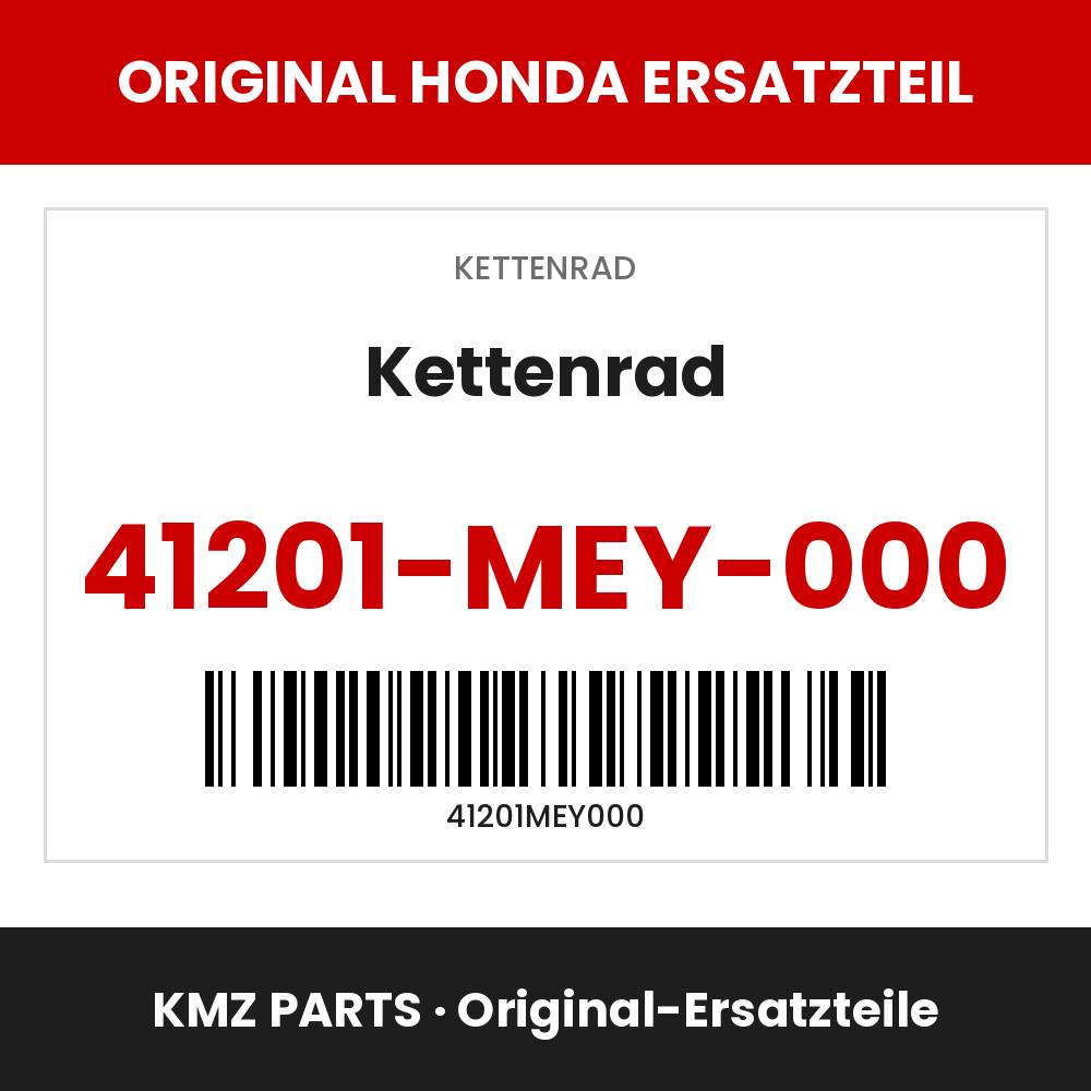 Honda Original Kettenrad 41201-MEY-000