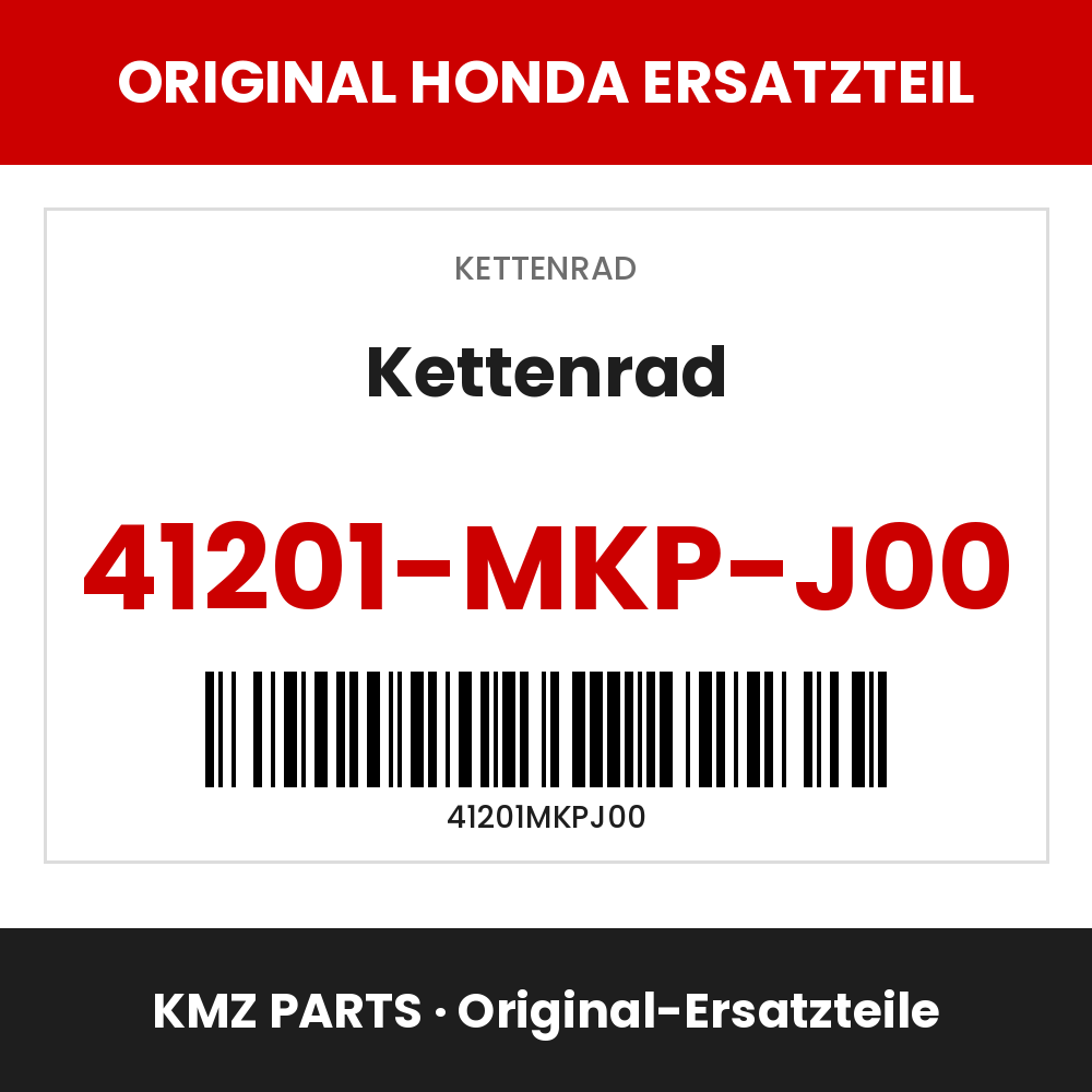 Honda Original Kettenrad 41201-MKP-J00
