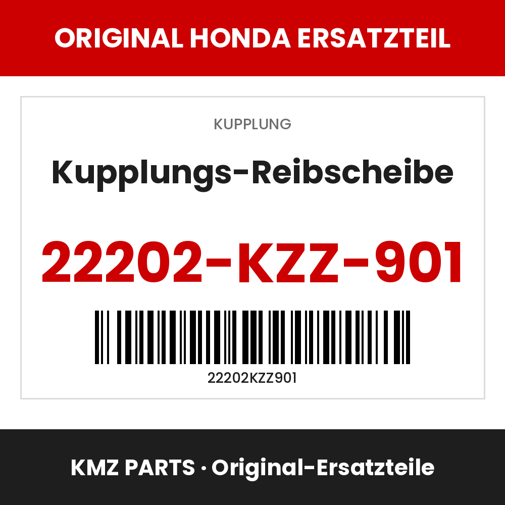 Honda Original Kupplungs-Reibscheibe 22202-KZZ-901