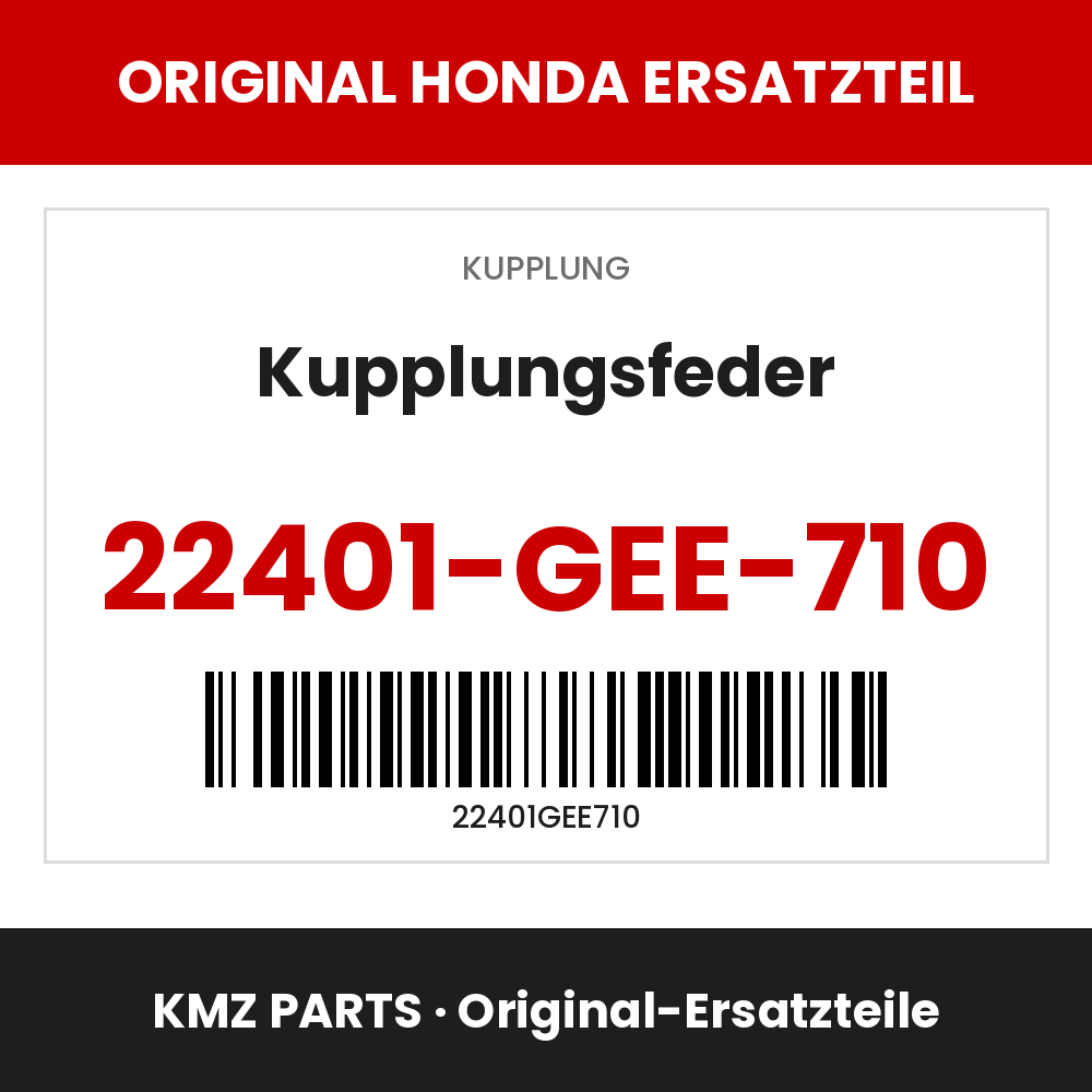 Honda Original Kupplungsfeder 22401-GEE-710
