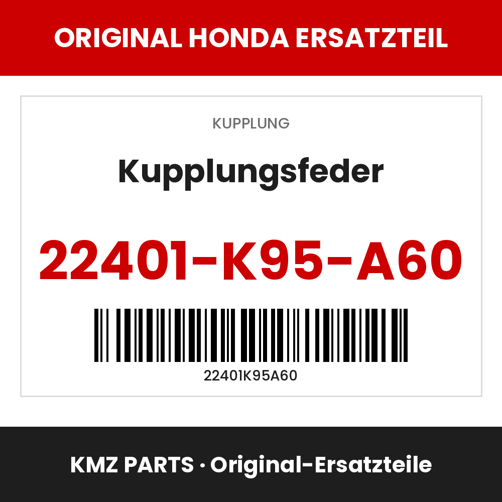 Honda Original Kupplungsfeder 22401-K95-A60