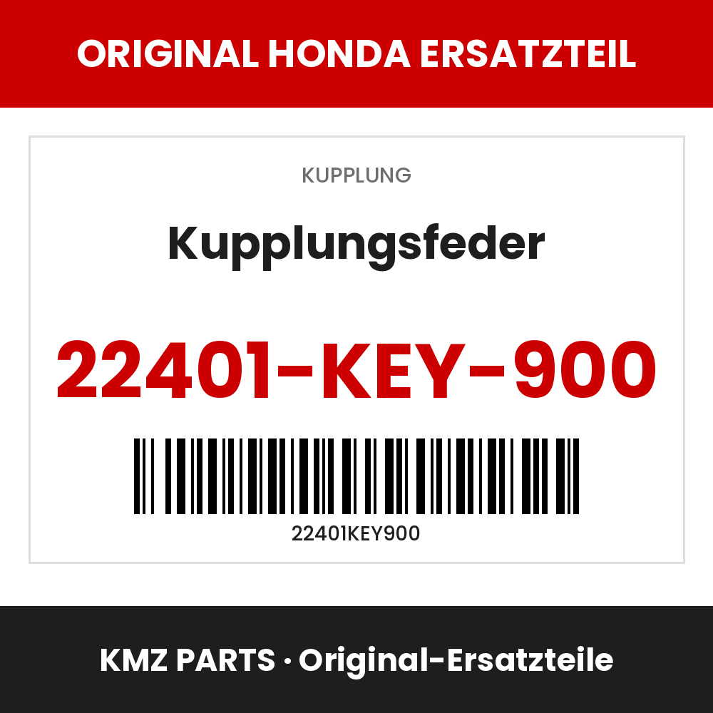 Honda Original Kupplungsfeder 22401-KEY-900