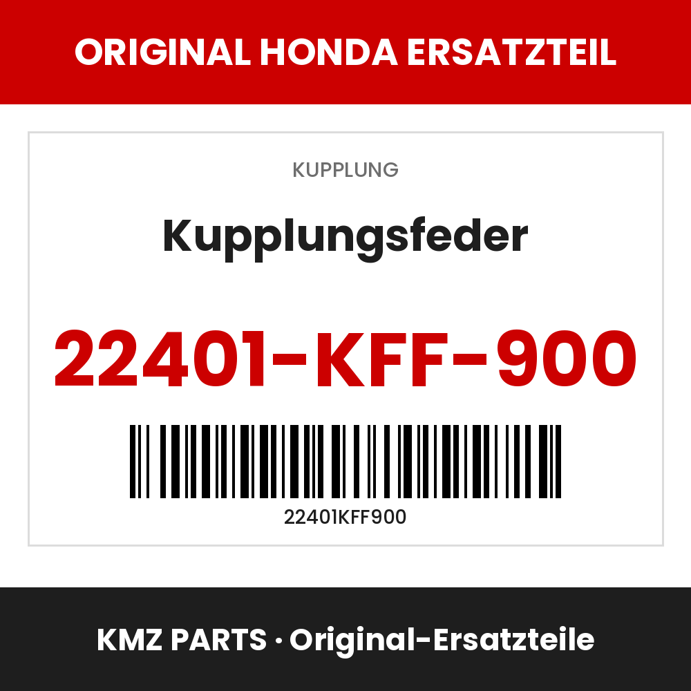 Honda Original Kupplungsfeder 22401-KFF-900