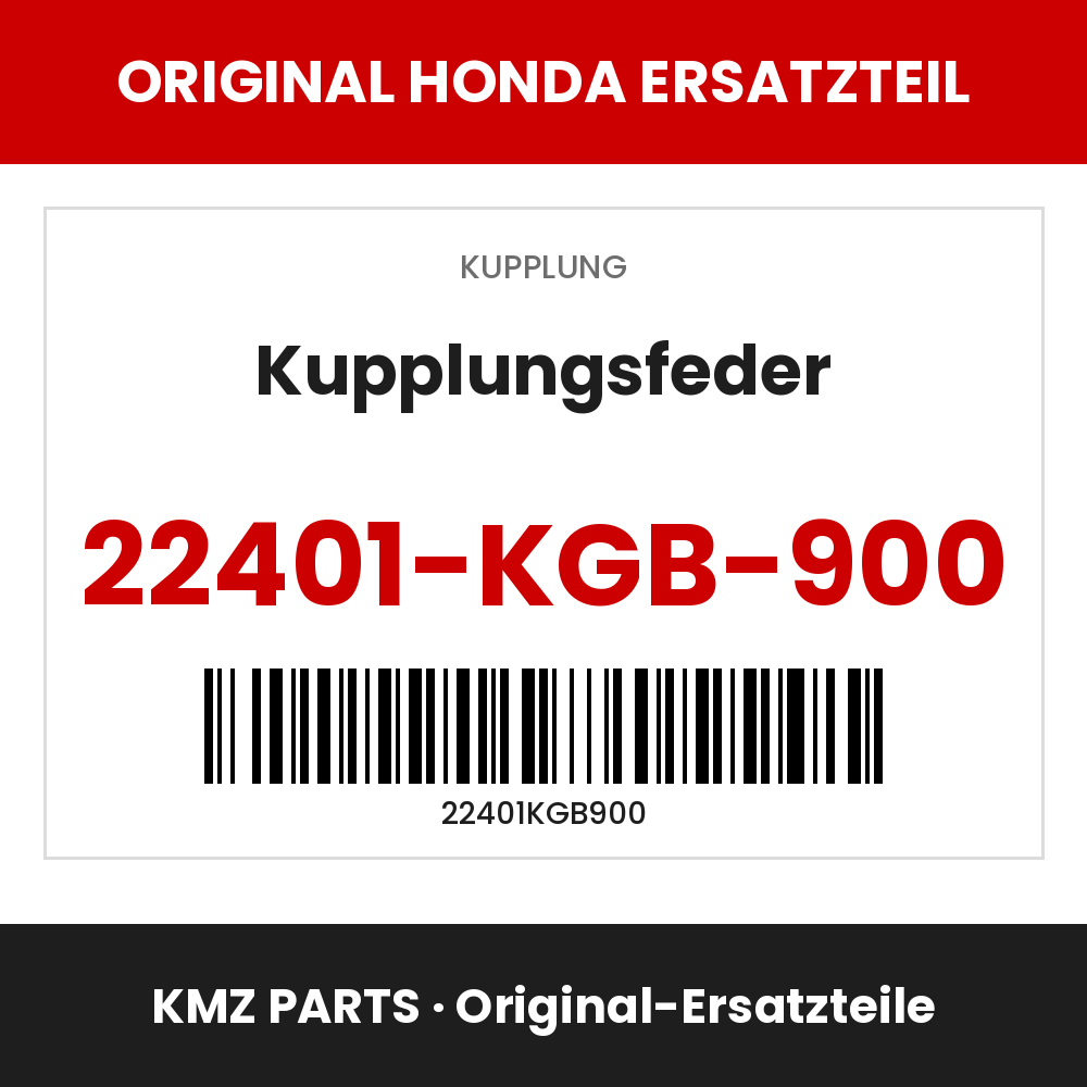 Honda Original Kupplungsfeder 22401-KGB-900