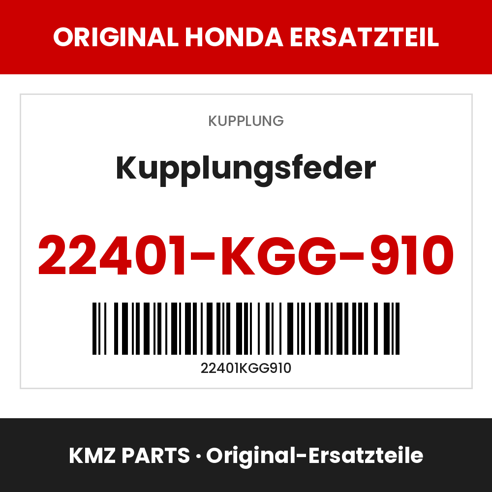 Honda Original Kupplungsfeder 22401-KGG-910