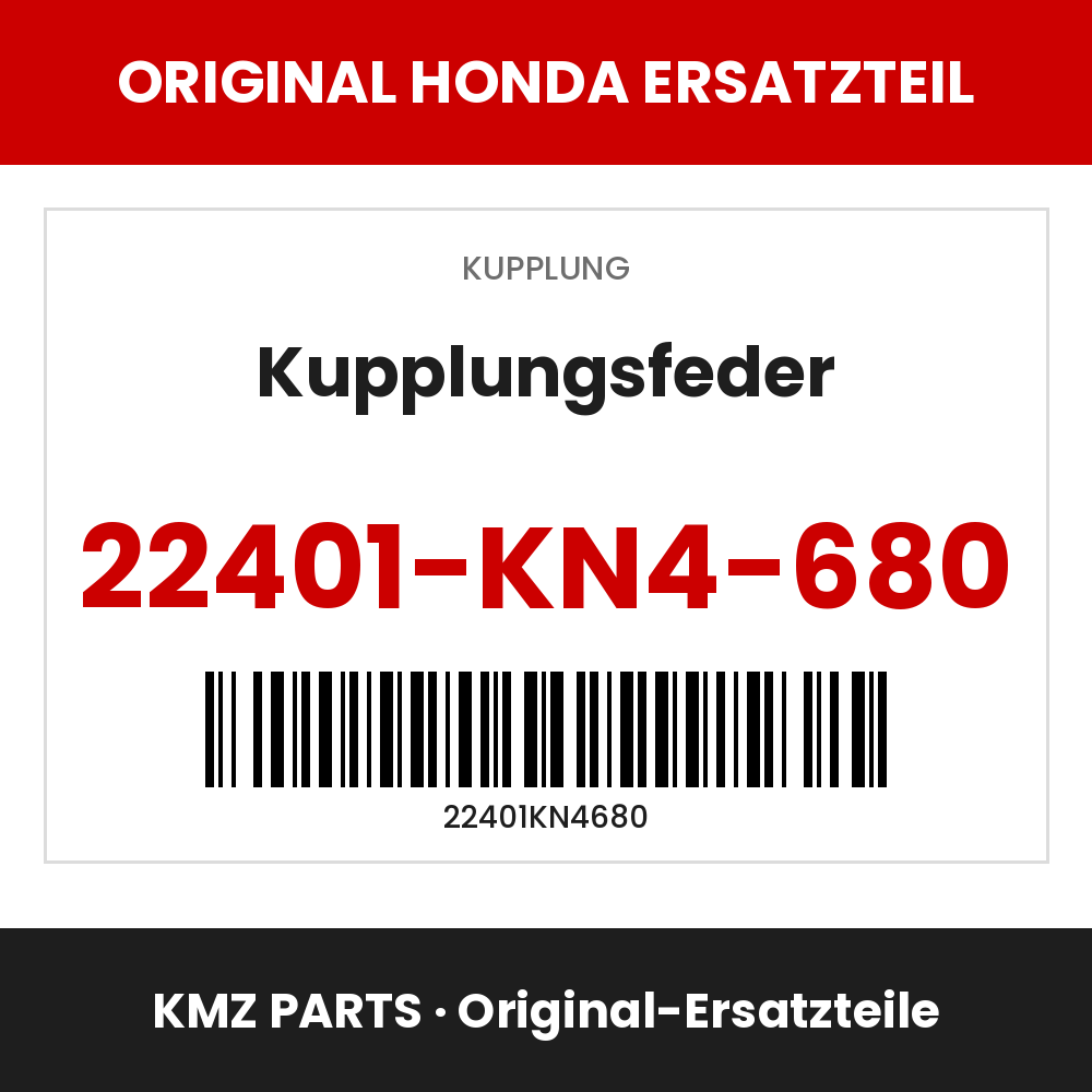 Honda Original Kupplungsfeder 22401-KN4-680