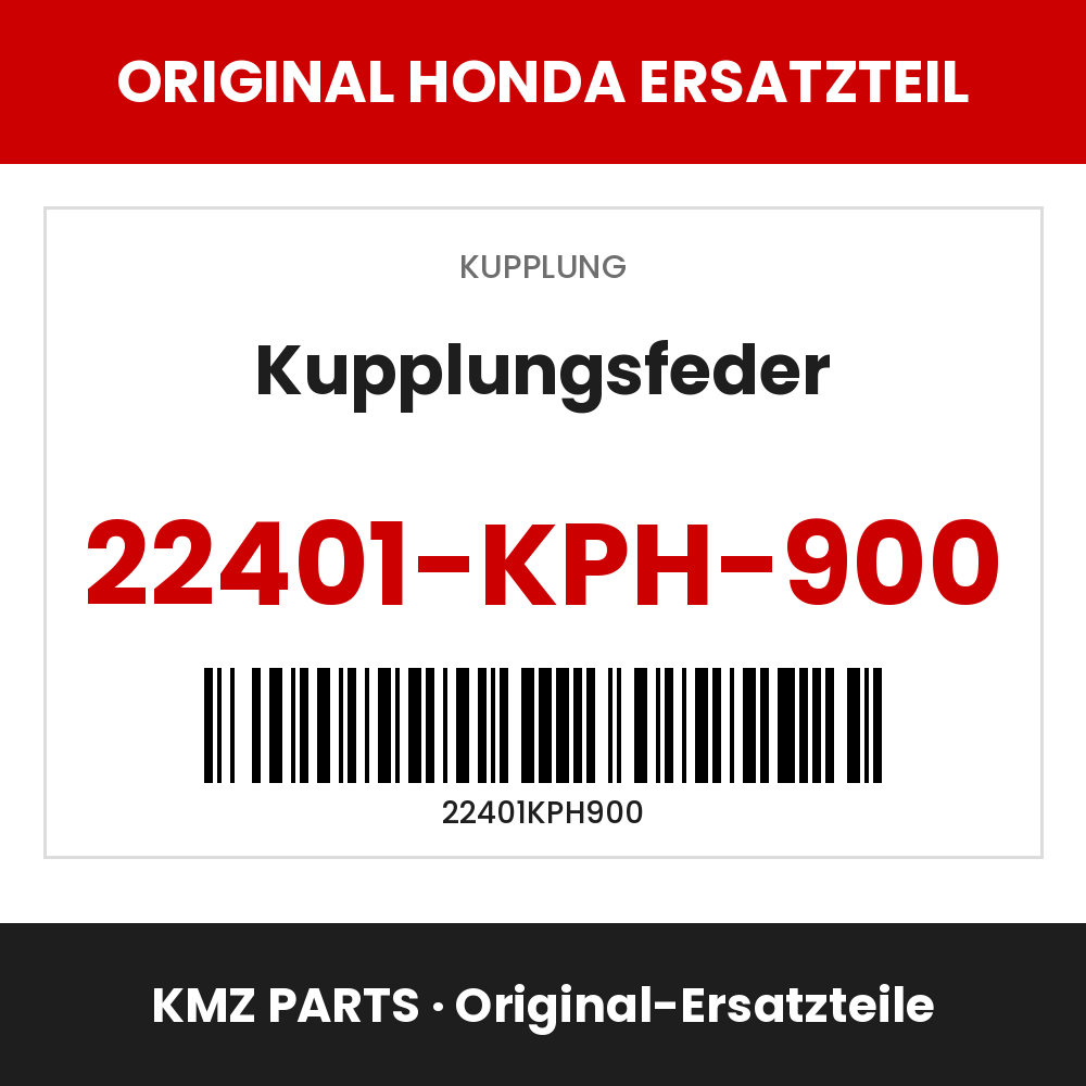 Honda Original Kupplungsfeder 22401-KPH-900