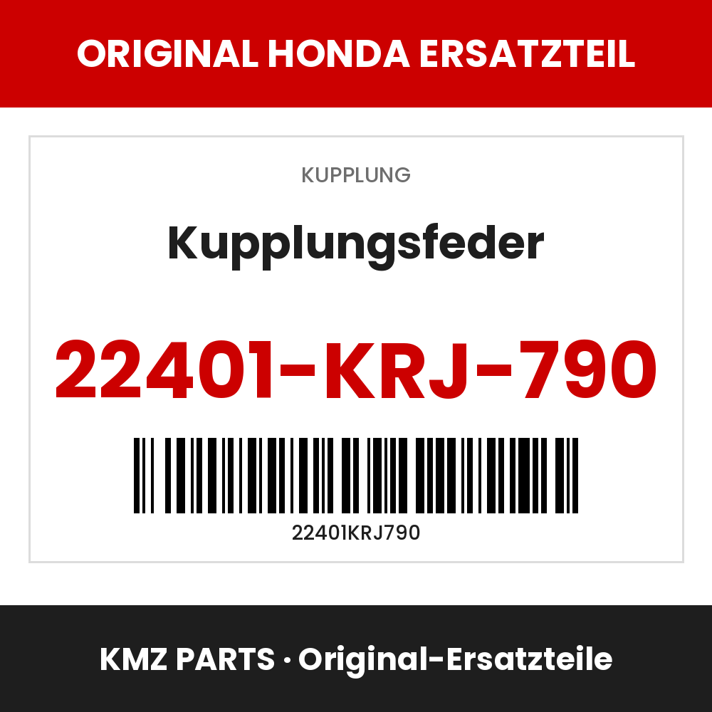 Honda Original Kupplungsfeder 22401-KRJ-790