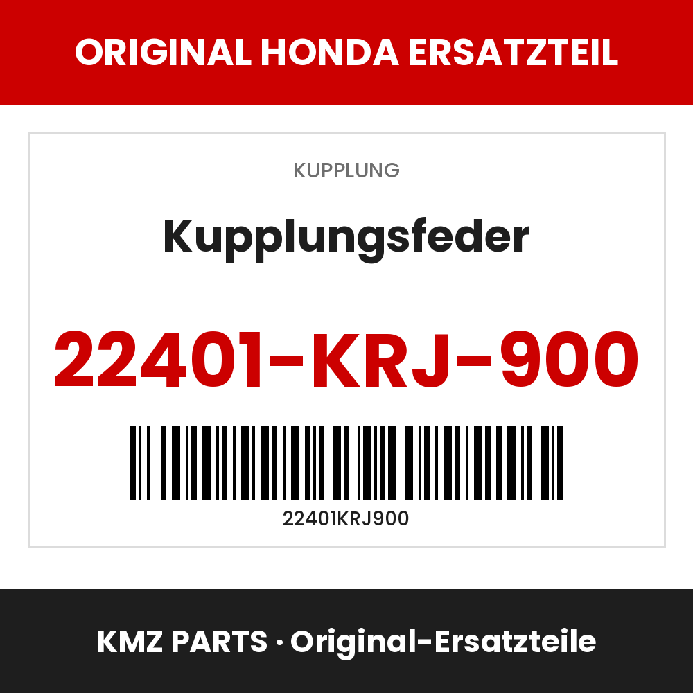 Honda Original Kupplungsfeder 22401-KRJ-900