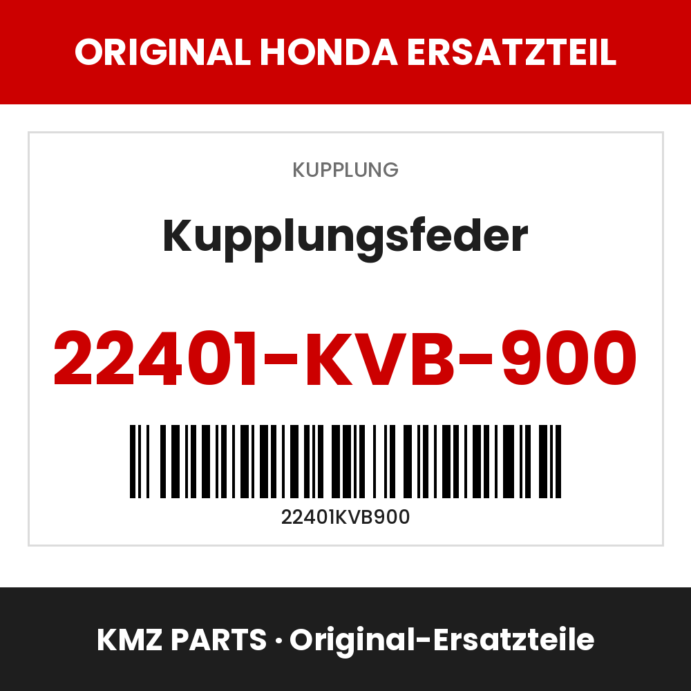 Honda Original Kupplungsfeder 22401-KVB-900