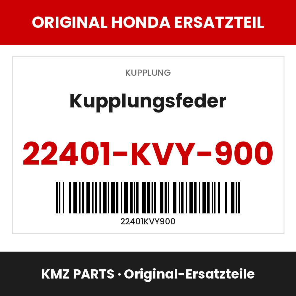Honda Original Kupplungsfeder 22401-KVY-900