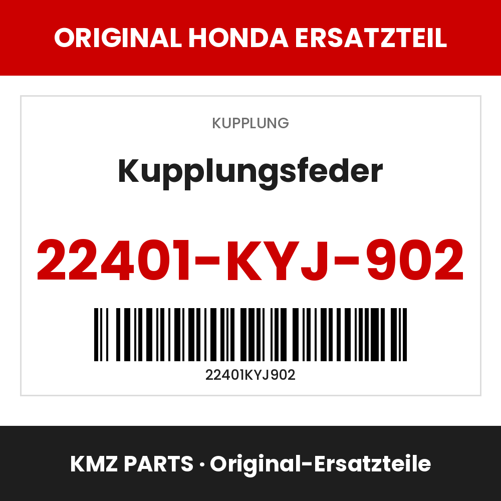 Honda Original Kupplungsfeder 22401-KYJ-902
