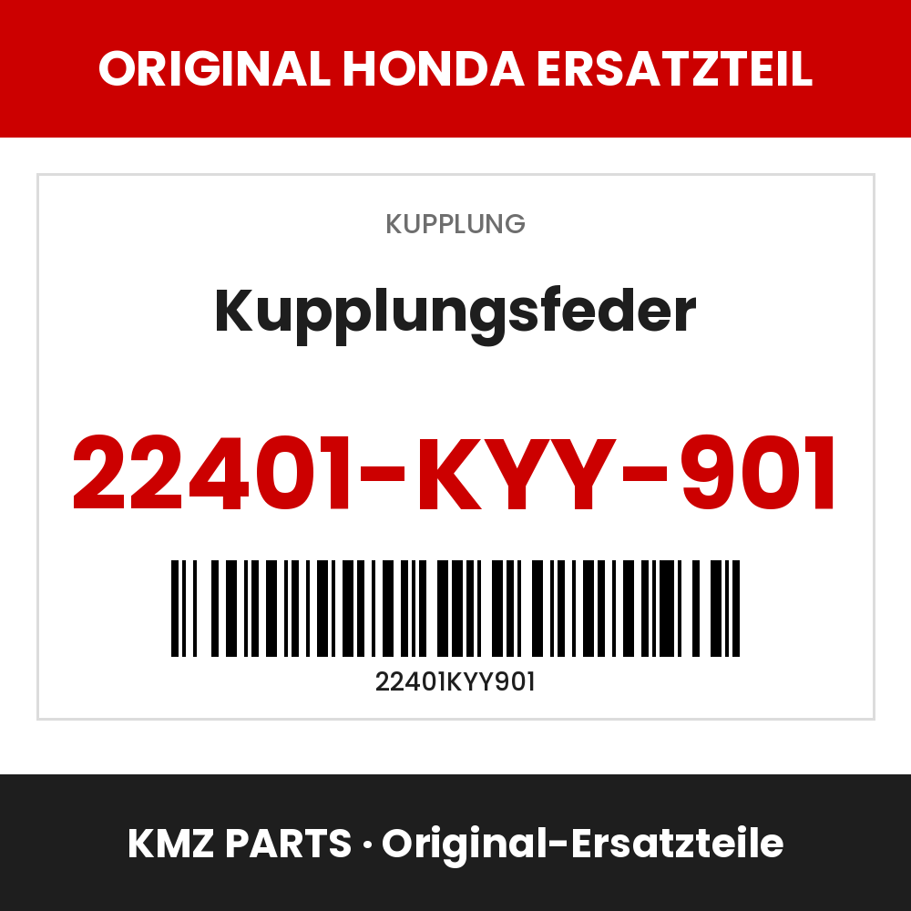 Honda Original Kupplungsfeder 22401-KYY-901