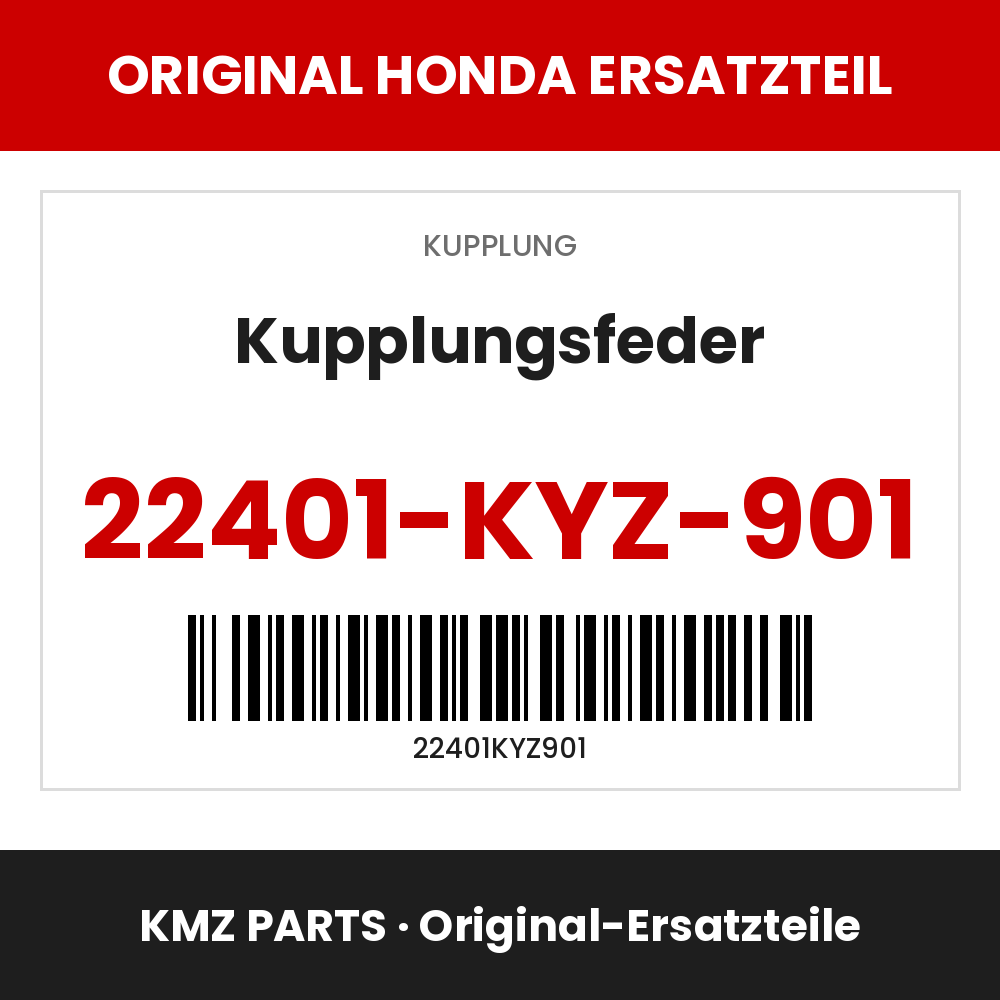 Honda Original Kupplungsfeder 22401-KYZ-901