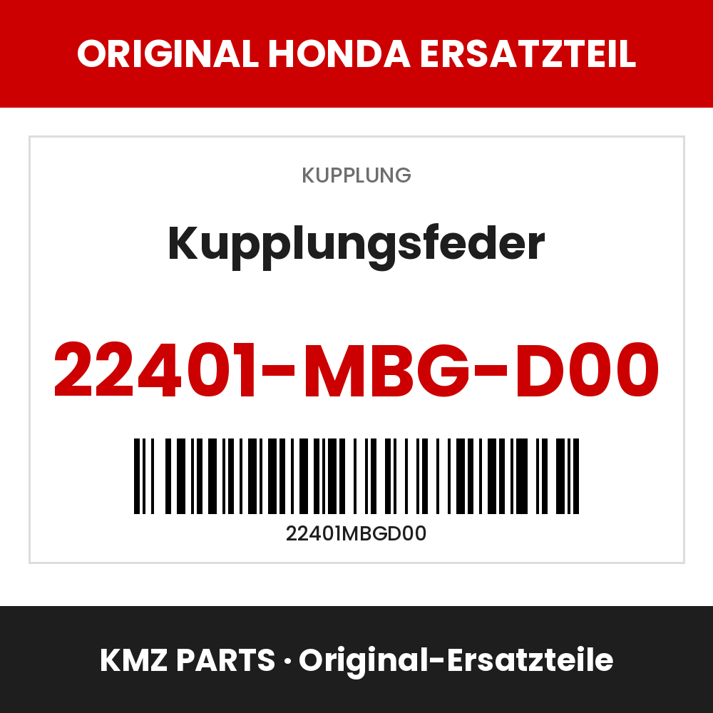 Honda Original Kupplungsfeder 22401-MBG-D00