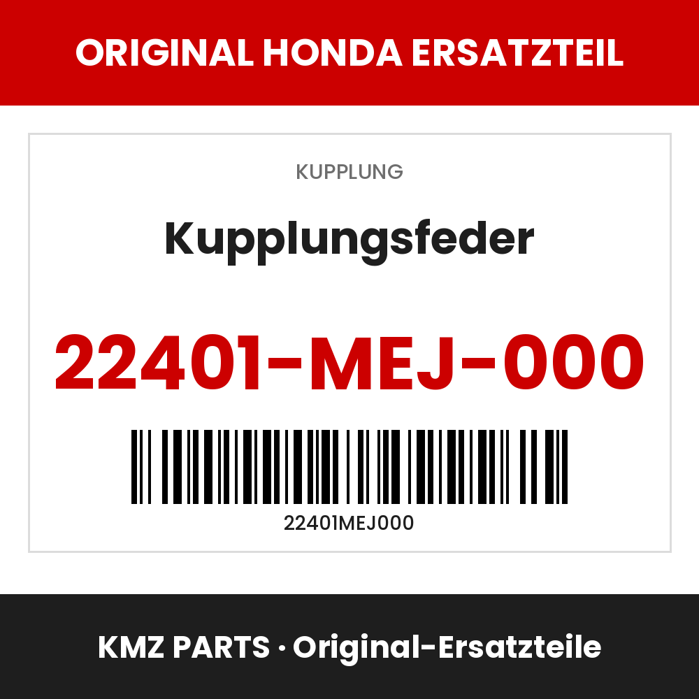 Honda Original Kupplungsfeder 22401-MEJ-000